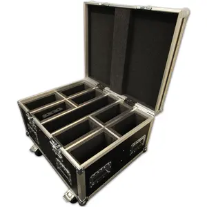 Chauvet 8 Way Freedom Par Hex-4 Colordash Par Quad 7 Flight Case