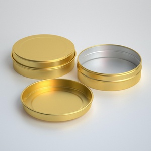 Envase Redondo de Aluminio Reciclado para Crema Cosmética, Envase de Crema Facial, Tarro de Aluminio - Product Image 5
