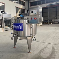 Petite machine de pasteurisation Htst Machine de pasteurisation de jus et de lait Machine de pasteurisation de lait de 500 litres