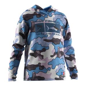 เสื้อฮู้ดดี้แขนยาวกันแดด UPF50 แห้งเร็ว น้ำหนักเบา เป็นมิตรกับสิ่งแวดล้อม สำหรับเด็ก ขายส่ง เหมาะสำหรับตกปลา - Product Image 3