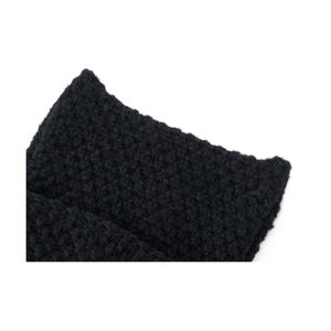Gorro <span class=keywords><strong>de</strong></span> punto para mujer, gorro cálido <span class=keywords><strong>de</strong></span> invierno <span class=keywords><strong>a</strong></span> rayas con pequeño cuerno <span class=keywords><strong>de</strong></span> Diablo, gorro grueso <span class=keywords><strong>de</strong></span> ganchillo con orejas - Product Image 5