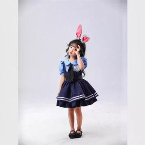 Costumes de déguisement pour adultes et enfants, <span class=keywords><strong>lapin</strong></span> détective, film télévisé, <span class=keywords><strong>lapin</strong></span> mignon et renard cool, ensemble de costumes pour Halloween, cosplay - Product Image 4