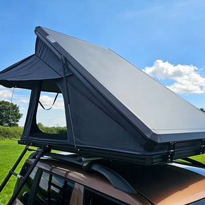 Lightweight Aluminum Roof Top Tent for Camping Cars Hard Shell rooftop tent with Waterproof Oxford Fabric 2-3 Person roof tent - Product Image 1