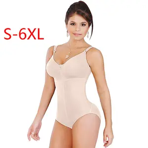 Reductoras Moldeadoras Full Body Bra Girdle Tummy Control Shapewear With Zipper Bodysuit Skims Hip Pads Enhancer Shapewear