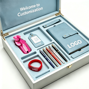Juegos de Regalo de Boda de Lujo con Logotipo Personalizado para Invitados, Juegos de Regalo de Navidad para Mujeres, Juego de Regalo de Oficina para Hombres, Cuaderno - Product Image 1