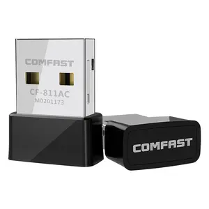 Comfast Hot Sale CF-811AC 650Mbps 802.11ac 5GHz WiFi Dongle Wireless USB WiFi Adapter For PC TV Box