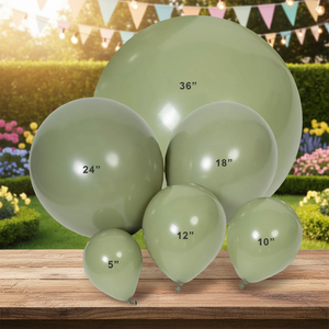 Globos de Látex Retro de Alta Calidad al por Mayor, 5'', 10'', 12'', 18'', 36'', Decoración para Fiestas, Gruesos, Disponibles en Varios Colores - Product Image 1