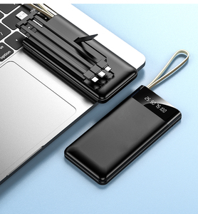 Power Bank Multifunzione Changs 10000mAh con Cavo Integrato, Ricarica Rapida, Micro USB, Supporto, Display LED, Caricabatterie Portatile - Product Image 6