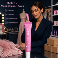 Adhesivo Corporal OEM con Película Transparente, Flexible y de Secado Rápido para Ropa de Danza y Marcas de Espectáculos