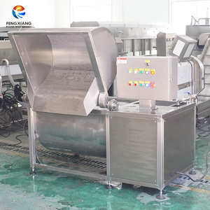 90 °   Machine à laver à cuve basculante en acier inoxydable, égouttement facile, déchargement rapide, équipement de nettoyage ultrasonique pour viande, poisson, légumes, fruits - Product Image 4