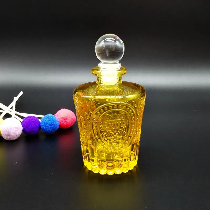Wholesale Luxury Diffuser Glass Bottle Home Fragrance Reed Diffuser Empty Transparent Glass Bottle Square Aroma Bottles With Cap