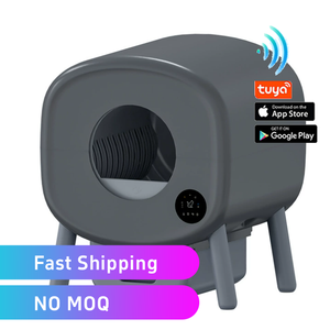 Grand <span class=keywords><strong>bac</strong></span> <span class=keywords><strong>à</strong></span> litière automatique <span class=keywords><strong>à</strong></span> faible bruit 76L et accessoires APP détachable intelligent autonettoyant <span class=keywords><strong>bac</strong></span> <span class=keywords><strong>à</strong></span> litière chat toilette <span class=keywords><strong>bac</strong></span> <span class=keywords><strong>à</strong></span> <span class=keywords><strong>sable</strong></span> - Product Image 1