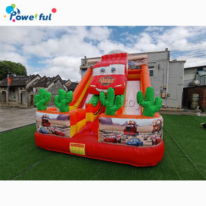 พาณิชย์เด็กกระโดดตีกลับบ้านสไลด์น้ำของเล่นเรื่องสไลด์น้ำทำให้พองสไลด์น้ำที่กำหนดเองสำหรับการขาย - Product Image 2