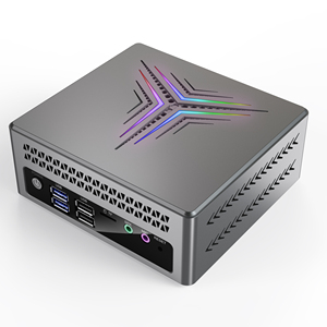 CYX Factory-Mini PC JK01 <span class=keywords><strong>Intel</strong></span> N5095/N4500, dispositivo inteligente de juegos industriales RGB, con 4GB de vídeo, para EE. UU./UE, 3 GB, 2 DDR4 * 2, nuevo, 8K - Product Image 1