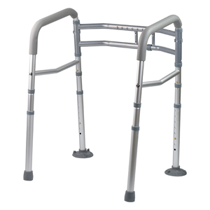 Corrimano di Sicurezza per <span class=keywords><strong>WC</strong></span> Pieghevole, Ausilio per la Deambulazione in Alluminio per Anziani - Product Image 3