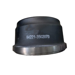 Pièces de systèmes de freinage Tambour de frein 64221-3502070 pour MAZ LIAZ KAROSA <span class=keywords><strong>IKARUS</strong></span> TATRA pièces de rechange de remorque de camion - Product Image 1