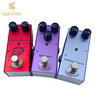 Pédales d'effets pour guitare et basse professionnelles : Overdrive, Distortion, Chorus classique, Fuzz, Tremolo, Delay - Processeur pour guitare électrique