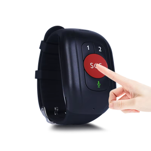 Bracelet <span class=keywords><strong>de</strong></span> suivi GPS 4G LTE pour personnes âgées avec détecteur <span class=keywords><strong>de</strong></span> <span class=keywords><strong>chute</strong></span> et fonction d'appel SOS - Product Image 1
