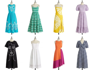 Robe longue d'été respirante en coton et lin, pack assorti, mélange aléatoire, neuve, sans marque, pour femmes adultes, style resort, styles variés - Product Image 1