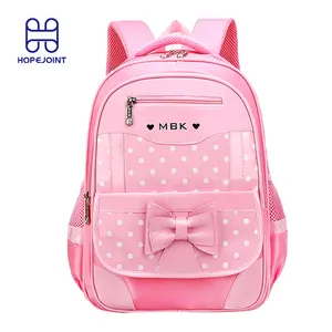 Школьные рюкзаки для девочек-подростков, лучшие эргономичные сумки розового цвета с принтом на заказ, Детские