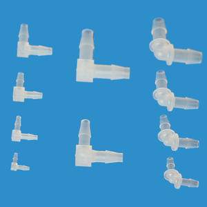 Conector de Manguera de Plástico PP de la Colección JU, Forma de L de 90 Grados, 116-12ID, Uso Industrial - Product Image 1