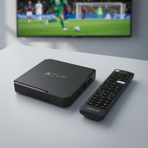 Meelo Plus XTV SE2 <span class=keywords><strong>Lite</strong></span> Staker, Caja <span class=keywords><strong>IPTV</strong></span> con Android 11, Amlogic S905W2 4K Quad Core, 2G RAM, 8G ROM, WiFi Dual, Smart TV Box STB Online - Product Image 1