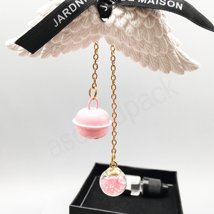 Nhà Sản Xuất Trực Tiếp Góc Cánh Hình Mặt Dây Chuyền Trang Trí Nơ Hương Đá Hun Khói Hương Liệu Đá Khuếch Tán - Product Image 6