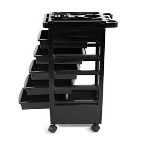 New salon trolley for beauty and hair care Hair styling and coloring <b>tool</b> trolley with hair dryer rack Hair salon trolley PP - Product Image 5