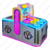 Machine d'arcade à pièces de haute qualité plus récent Whack Mole Hit UFO Kids 'Frapper Pig Hammer Game-Vente en gros pas cher
