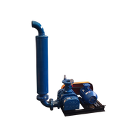 Soplador de vacío industrial para transporte de piezas, eliminación de virutas, diseño compacto, perfecto para centros de mecanizado y tornos