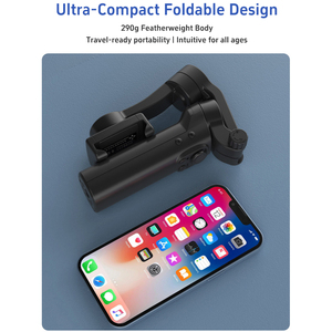 F5 + Xách Tay 3-Trục Gimbal Ổn Định <span class=keywords><strong>360</strong></span> Xoay Điện Thoại Di Động Video Máy Ảnh Gimbal Cho Android <span class=keywords><strong>iPhone</strong></span> 16 15 Pro Max - Product Image 5