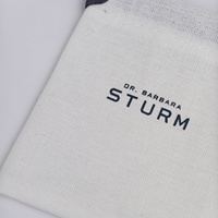 Nouvelle Pochette de Luxe Grise en Microfibre avec Cordon de Serrage et Logo Personnalisé – Étui Souple pour Lunettes de Soleil et Rangement d'Accessoires Technologiques pour Marques
