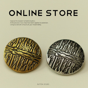 A righe annerito antico argento bottoni in metallo personalizzato Logo all'ingrosso all'ingrosso fornitura di fabbrica per giacca <span class=keywords><strong>cappotto</strong></span> accessori di moda - Product Image 2