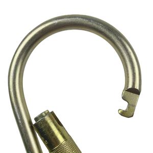 Dispositifs de <span class=keywords><strong>descente</strong></span> <span class=keywords><strong>en</strong></span> acier au carbone Bofulong 22kn avec mousqueton à vis, œil captive, pivot à ressort, crochet à ressort, résistance à la rupture >25KN - Product Image 5