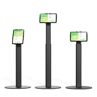 Tablet Android de 11 pulgadas con NFC POS, pago sin contacto, base de carga de escritorio, soporte de suelo para lavandería/iglesia, Android 16 GMS, diseño antirrobo