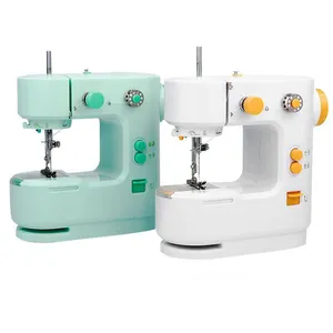 Macchina da cucire elettrica domestica multifunzione per uso domestico mangia macchina da cucire da scrivania mini macchina da cucire automatica a pedale