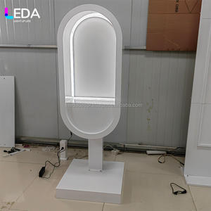 LEDA Hot Sale Custom Metal White Warm Light Message Phone Wedding Stage Telephone <b>Stand</b> <b>Backdrop</b> for Wedding Events - Product Image 4