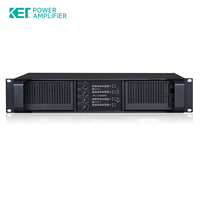 Amplificador de Potencia KET FK10000Q con Carcasa Metálica, Equipo de Sonido/Amplificadores/Altavoz para Altavoces Line Array