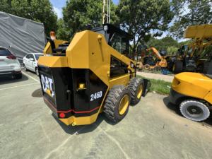 جودة عالية مستعملة اليابانية كارتر الطريق CAT246D التزلج للبناء تحميل التفريغ ميزات مضخة القط - Product Image 3