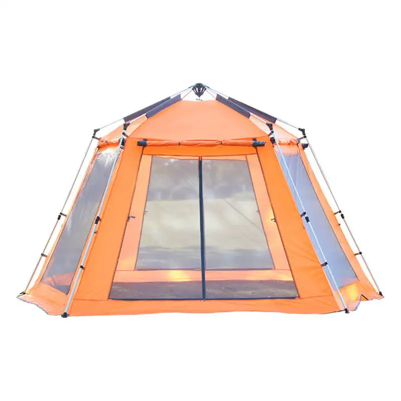 LS Easy To Carry Outdoor Dome Tent Product Camping Tent Double Layer 8-10 Person Family Tent