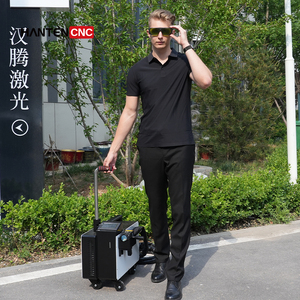 Macchina <span class=keywords><strong>per</strong></span> Pulizia <span class=keywords><strong>Laser</strong></span> a Impulsi HANTENCNC 300W Tipo Fibra Pulitore <span class=keywords><strong>Laser</strong></span> Portatile <span class=keywords><strong>per</strong></span> Rimozione di Ossido Vernice Ruggine Garanzia di Due Anni - Product Image 1