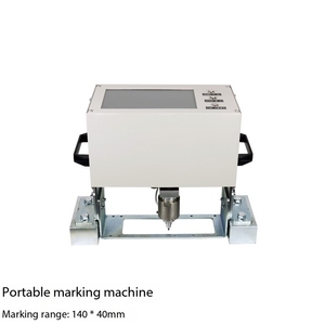 Factory Price Handheld Steel Nameplate Vin Chassis Number Dot Peen Metal Engraving Machinery Marking Machine - Product Image 2