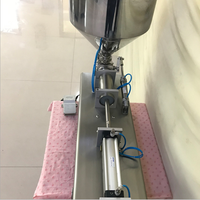 Machine de remplissage pneumatique horizontale pour miel visqueux, pâte de chocolat et crème