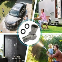 Raccord coudé pivotant à 180 et 360 degrés pour tuyau de jardin Raccords de tuyauterie réglables pour l'entretien de la piscine Lavage des allées