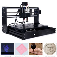 Máquina de Grabado Láser CNC 3020 Pro de Escritorio, 3 Ejes, Mini, CO2, DXF, Alta Precisión, Refrigerada por Aire, para Tazas Escolares y Bolígrafos de Aluminio
