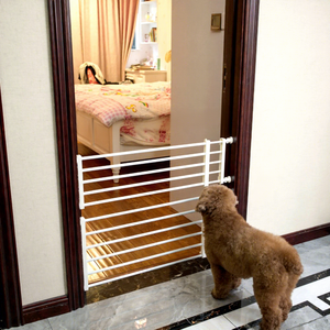 Puerta de Aislamiento Moderna <span class=keywords><strong>para</strong></span> Mascotas, Barrera Anti-entupimiento <span class=keywords><strong>para</strong></span> Gatos y <span class=keywords><strong>Perros</strong></span>, Valla Interior de Seguridad Metálica Ajustable con Cierre Push-Up - Product Image 2