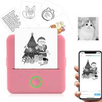 Imprimante thermique de poche à usage domestique, fabrication originale, marquage CE, Android, iOS, sans fil, code-barres, prix, imprimante thermique mini portable