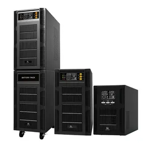 1KVA 2KVA 3KVA 6KVA 10KVA תדירות גבוהה באינטרנט UPS על-קו UPS אספקת חשמל רציפה