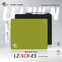 [Lei Zhen SCR Professional Gamer Series] Tapis de compétition CS à texture fine spécifique à l'e-sport, tapis de souris FPS en tissu 480x400mm 4mm