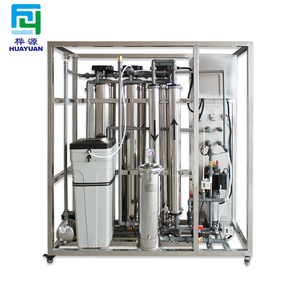 Huayuan quy mô nhỏ hệ thống nước tinh khiết 500L 1000L 2000L nhà lọc nước máy xử lý thẩm thấu ngược RO Máy lọc nước - Product Image 4